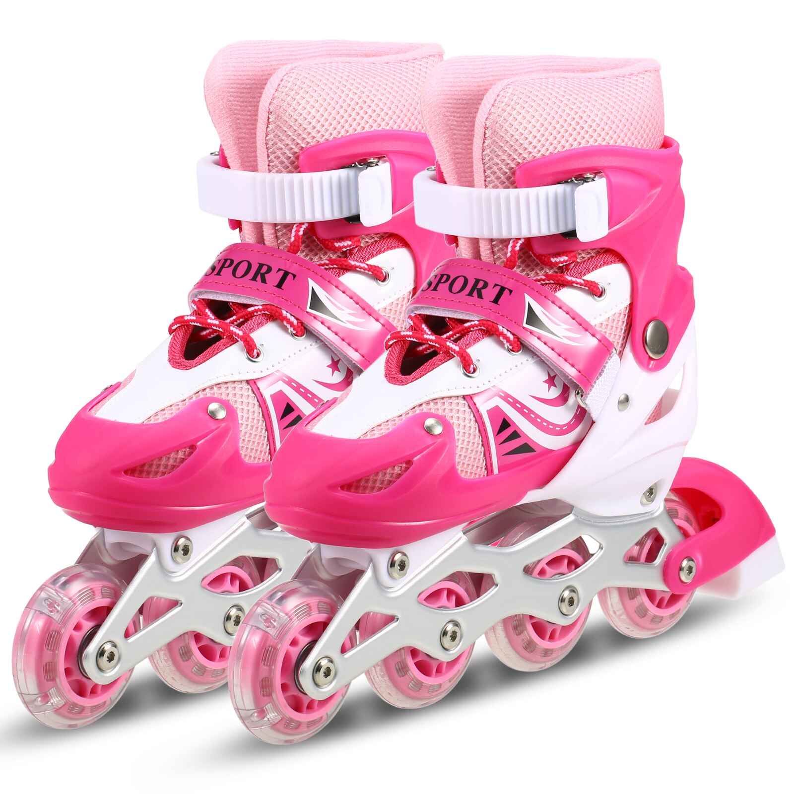 Children Roller Skates Adjustable Inline Skating shoes Outdoor Roller Skates for Boys Girls rollerskates Inline skates kids
