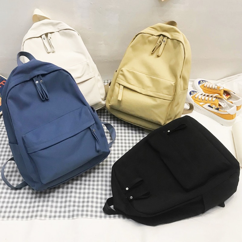 Rucksack Neue Trend Weibliche Rucksack Nylon Frauen Rucksack Anti Diebstahl Laptop Schulter Taschen Mädchen Schule Taschen Schüler