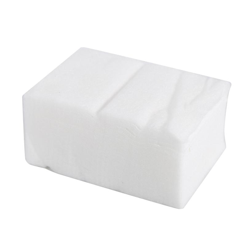 100Pcs/box Disposable Eyes and Facial Cleansing Cotton Soft Makeup Remover Pads Cosmetic Makeup Remover Wipes