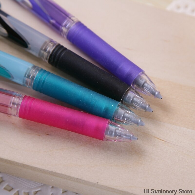 Pentel e-sharp  az125r mekanisk blyant 0.5mm automatisk blyant japan sort/blå/grøn/lilla/pink kropsfarver