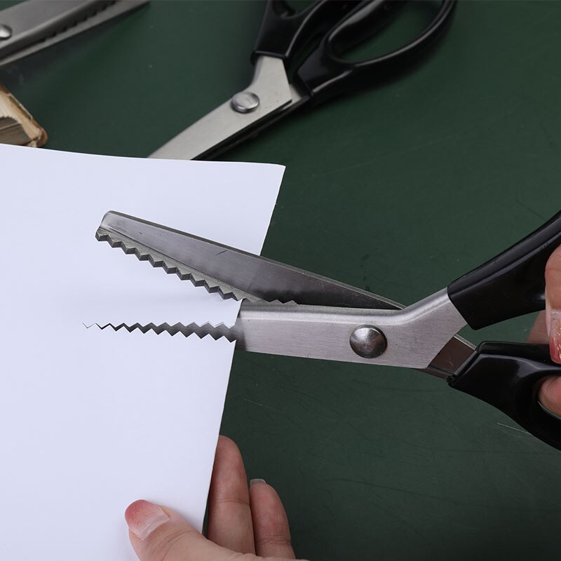 RORGETO-Tijeras de sastre de acero inoxidable para costura, herramienta de tapicería de cuero artesanal, tijeras para tela, 1 Uds.