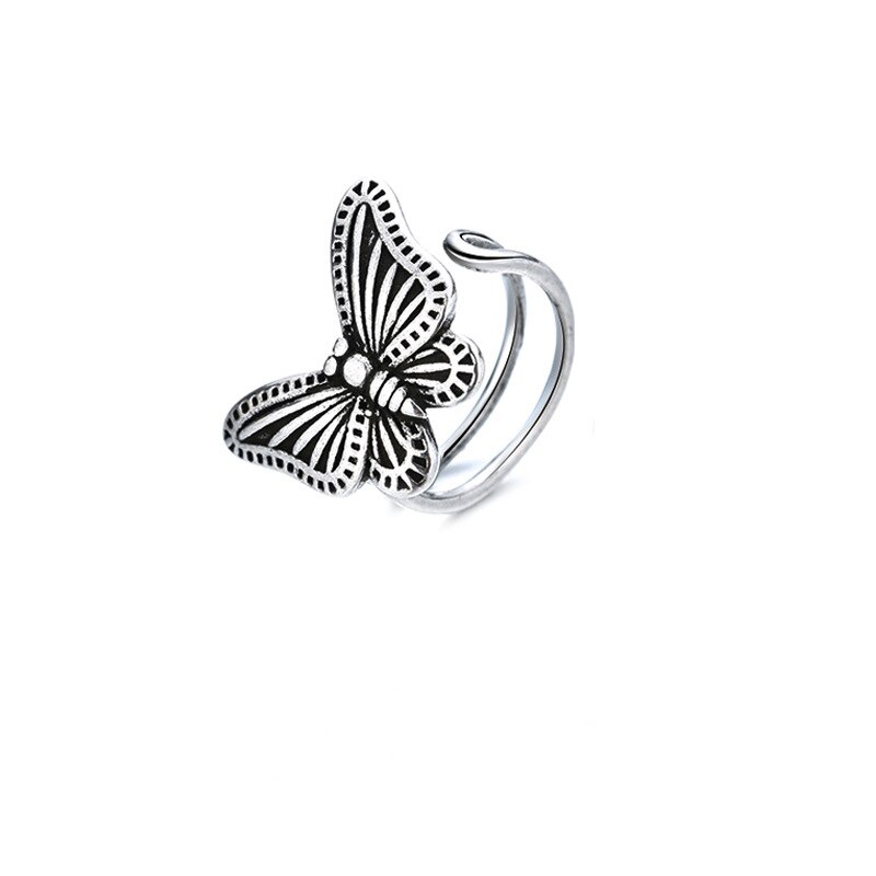 Todorova 1pc søde små sommerfugle clip on øreringe til kvinder dejlig vintage insekt øre klip boucle d'oreille smykker: Clip ørering 01