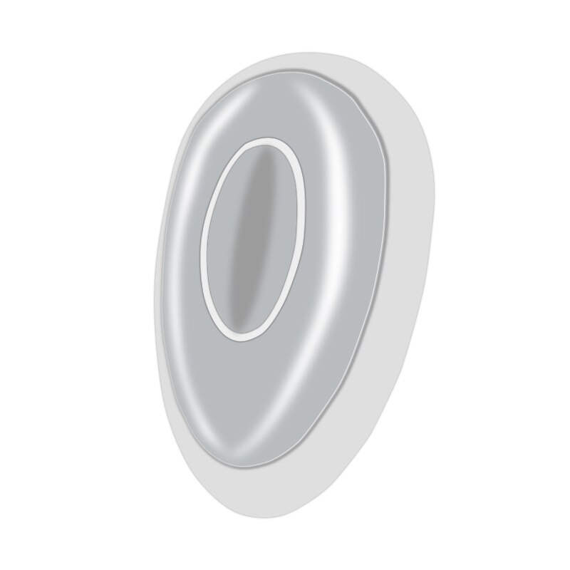 Hand-held Sleeping Instrument Intelligent Sleep Aid Device Micro-current Relax Sleep Hypnosis Sleep Hold Instrument: Silver