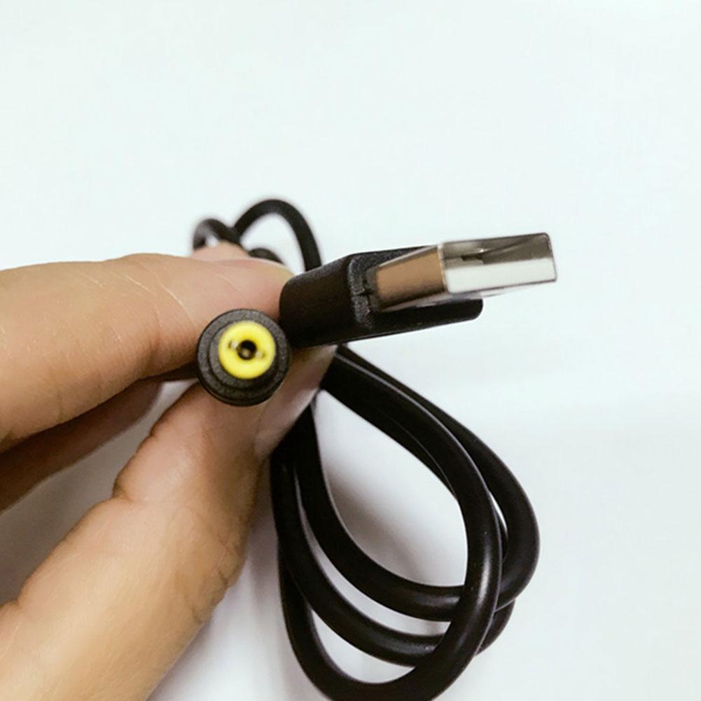 1 stuks 0,8 m kabel, geschikt voor 1000 2000 3000 USB-oplaadkabel USB naar DC 4,0 x 1,7 mm stekker 5 V 1A oplaadkabel