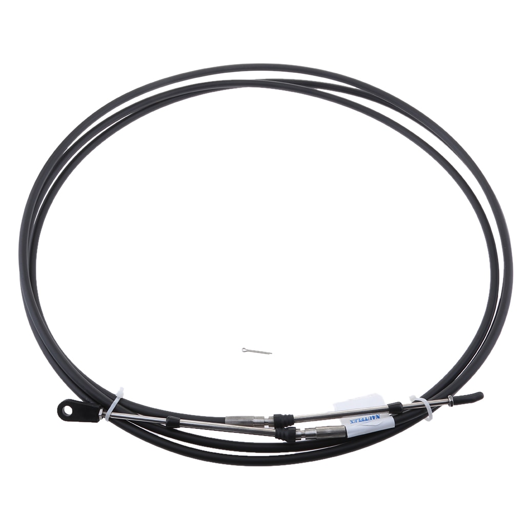 Câbles Commande Accélérateur Pour Moteur Hors-bord Yamaha - 2 Câbles Série 080, Longueur 8 à 26 Pieds, Acier Inoxydable - 4