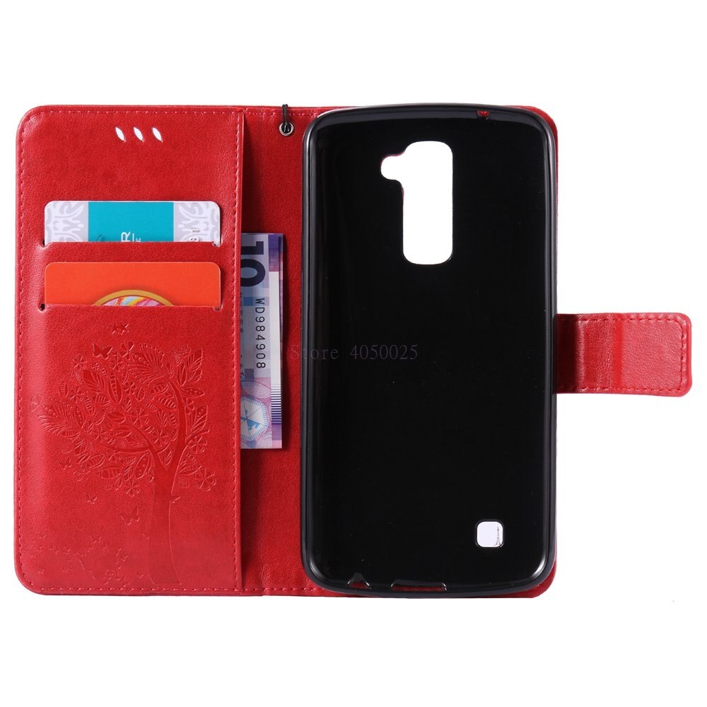 Coque voor lg  k10 k 10 lte lgk 10 k410 flip wallet leren telefoonhoesje voor lgk 430 k420n k430 k430ds k 420n k 430 k 430ds capa