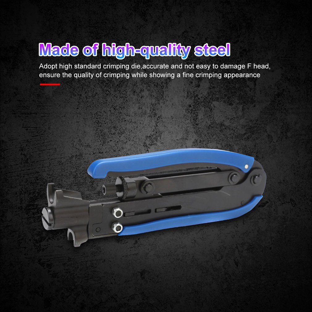 Koaxialkabel Crimper Kompression Werkzeug Draht Crimper Zange Crimpen Werkzeug Für RG59 RG6 RG11 Kabel F Koaxial Anschlüsse Kabel