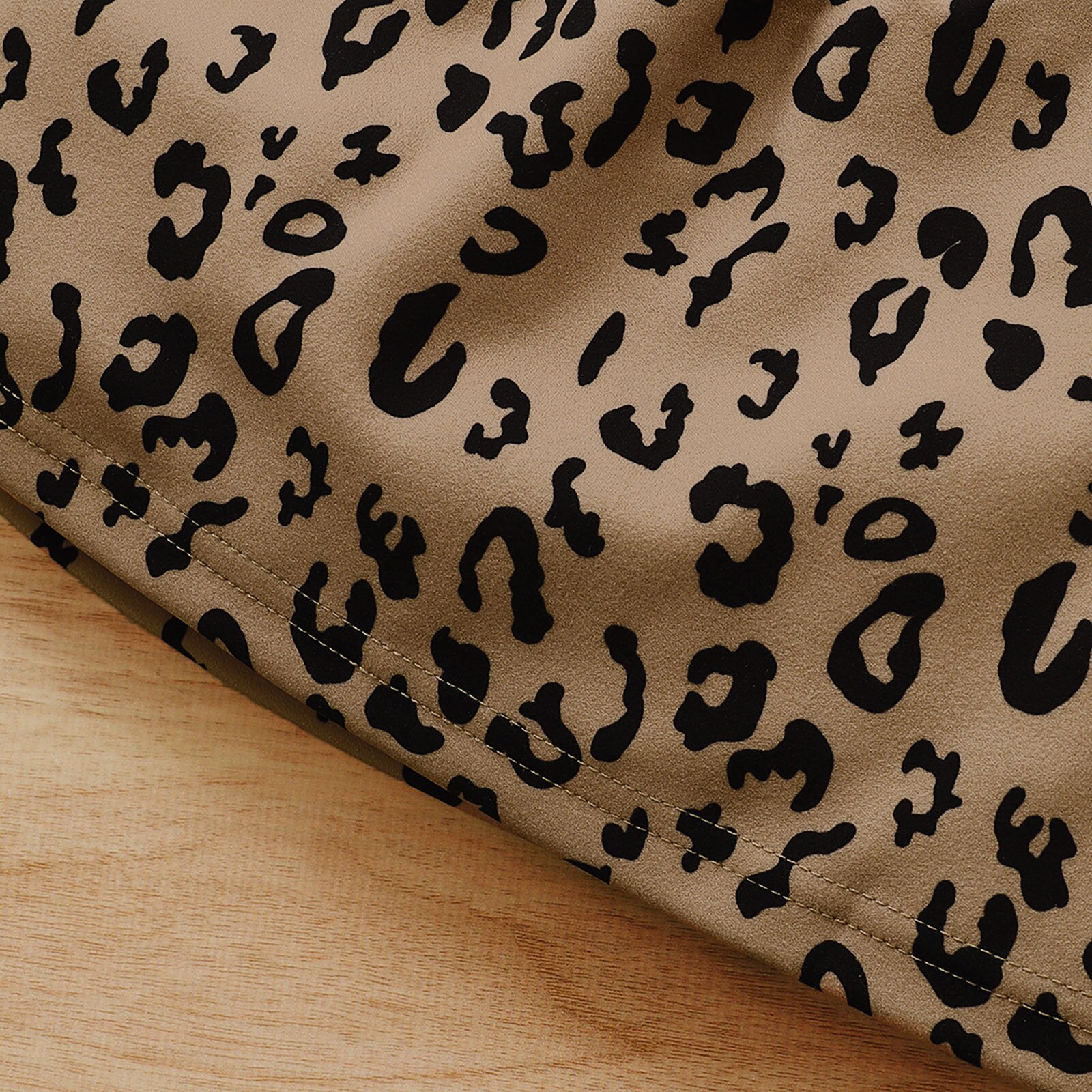 Luipaard Shirts A-lijn Rok Set Voor Baby Meisjes Cartoon Kat Print Trui Lange Mouwen Tops + Luipaard Rok Outfits