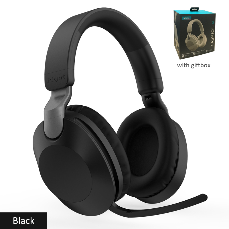 Bezprzewodowy zestaw słuchawkowy Bluetooth z mikrofonem Zestaw głośnomówiący HIFI Stereo BT5.1 Słuchawki douszne do rozmów i muzyki: WHITE