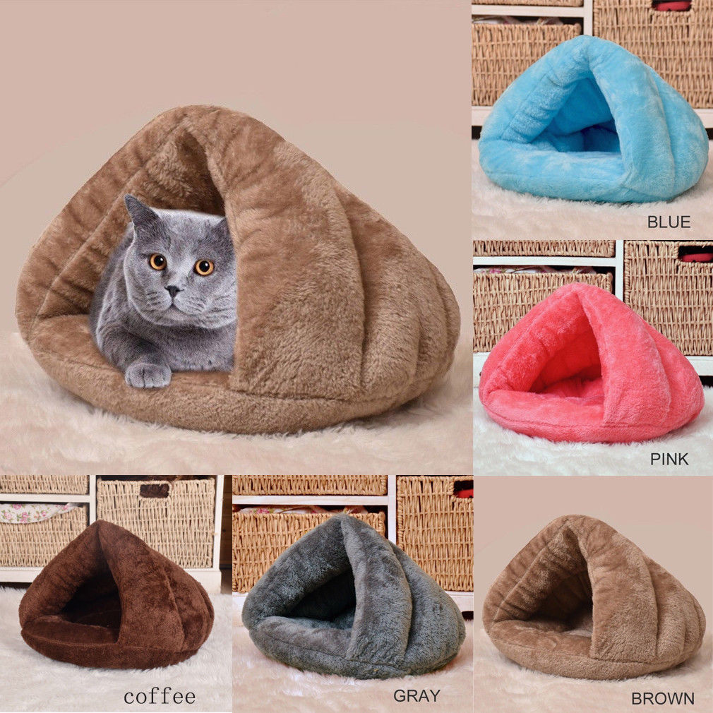 Sac de couchage pour animal domestique, nid doux et , pour chiens et chats, niche, maison, tapis de couchage, S L, 5 couleurs, hiver, et confortable,