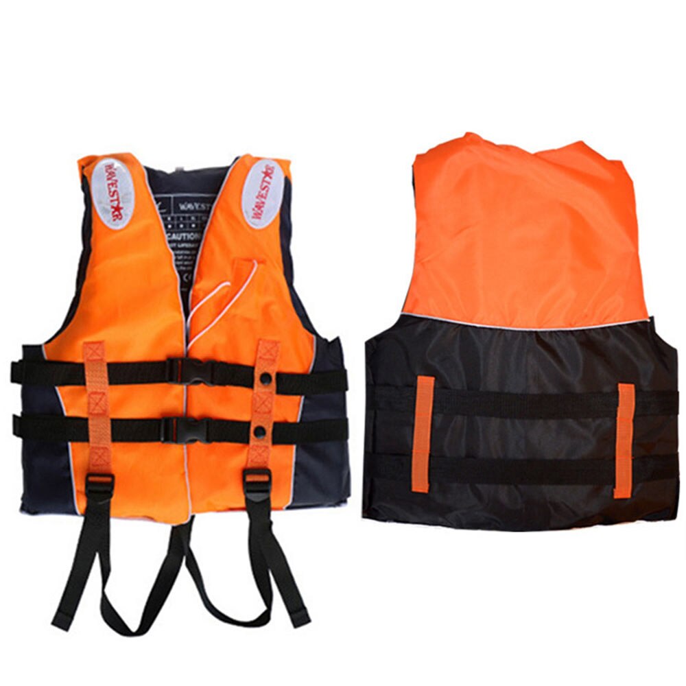 Chaqueta salvavidas desmontable de lona para adultos, para natación, pesca en vela, chaqueta de flotación, rescate en el mar, chaleco de pesca, flotabilidad al aire libre, duradera