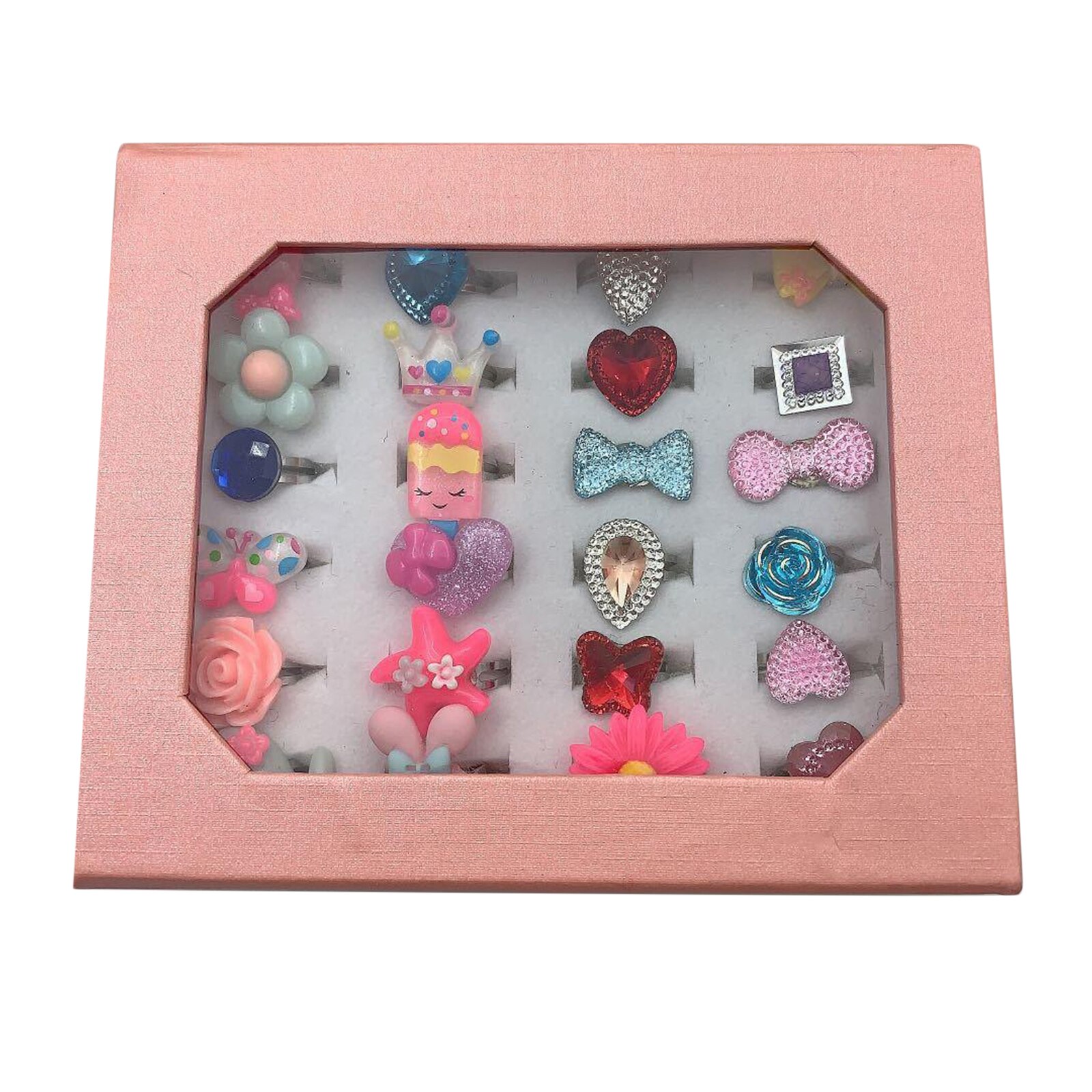 Meisje Jewel Ringen Sieraden Prinses Ringen Speelgoed Accessoires