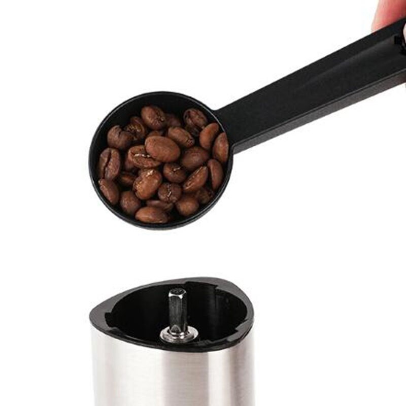 Handmatige koffiemolen - premium draagbare roestvrijstalen conische keramische braammolen met maalmechanisme