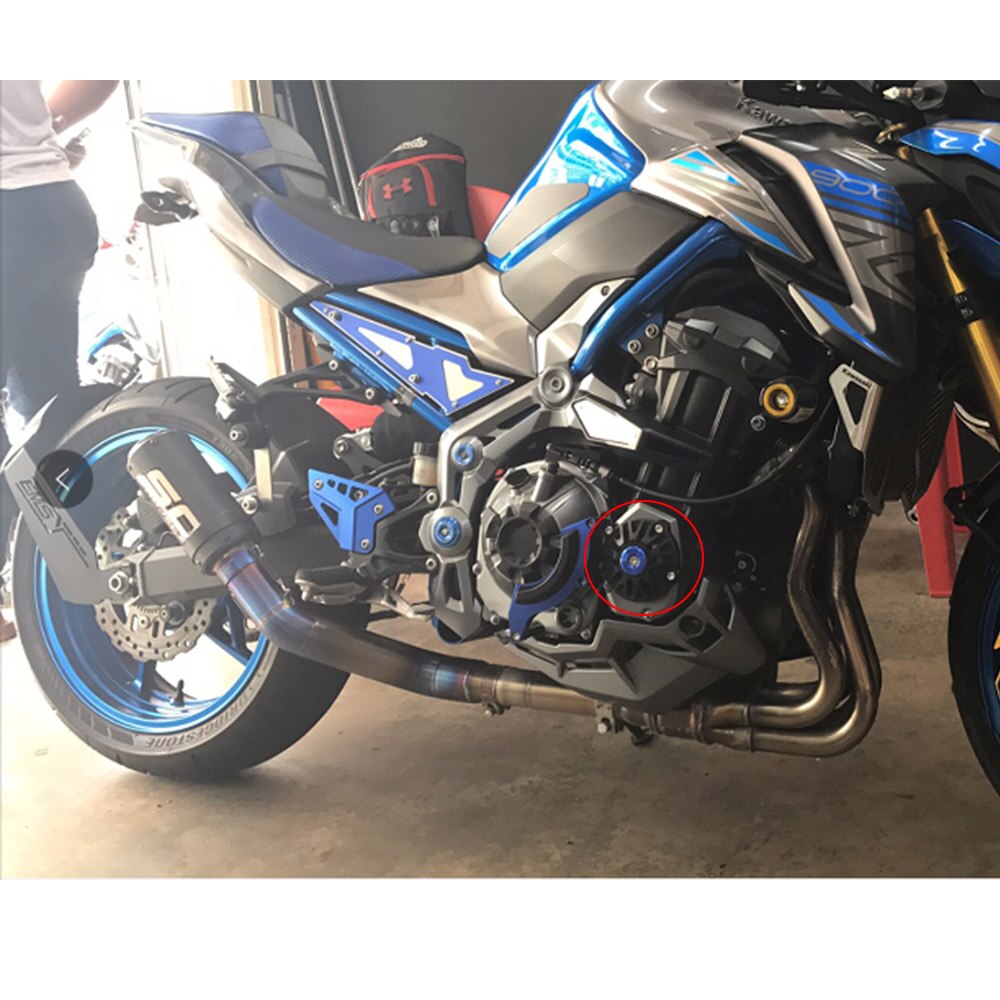 Para Kawasaki Z900 Z 900 cubierta del estator del motor sincronización del filtro de aceite Protector funda protectora protección accesorios de la motocicleta