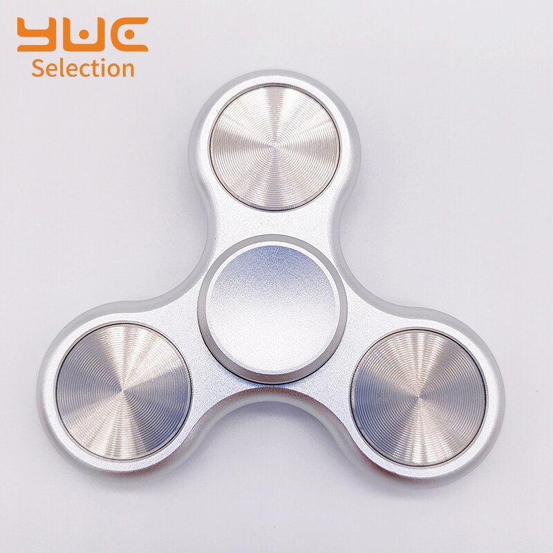 YUC Matte Alloy Hand Spinner Mute Bearing R188 Metal Finger Spinner Advanced feel Relief Stress Toy Kids Finger Fidget Spinner