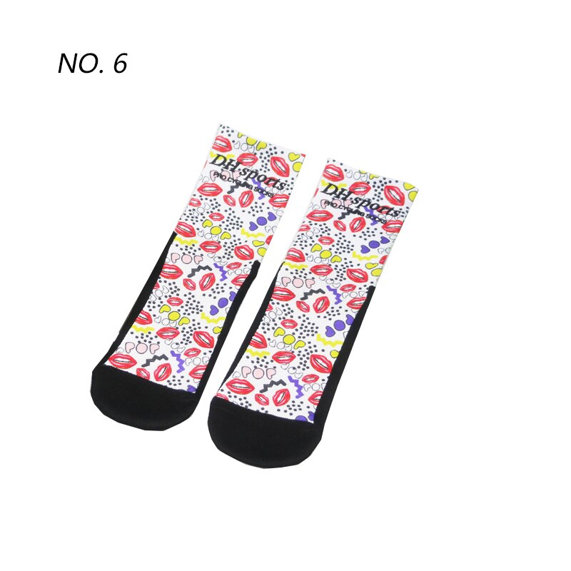 DH SPORT Sommer Atmungs Radfahren Socken Männer Frauen Berg MTB Rennrad Fahrrad Kompression Läuft Basketball Sport Socken: QTWZ146