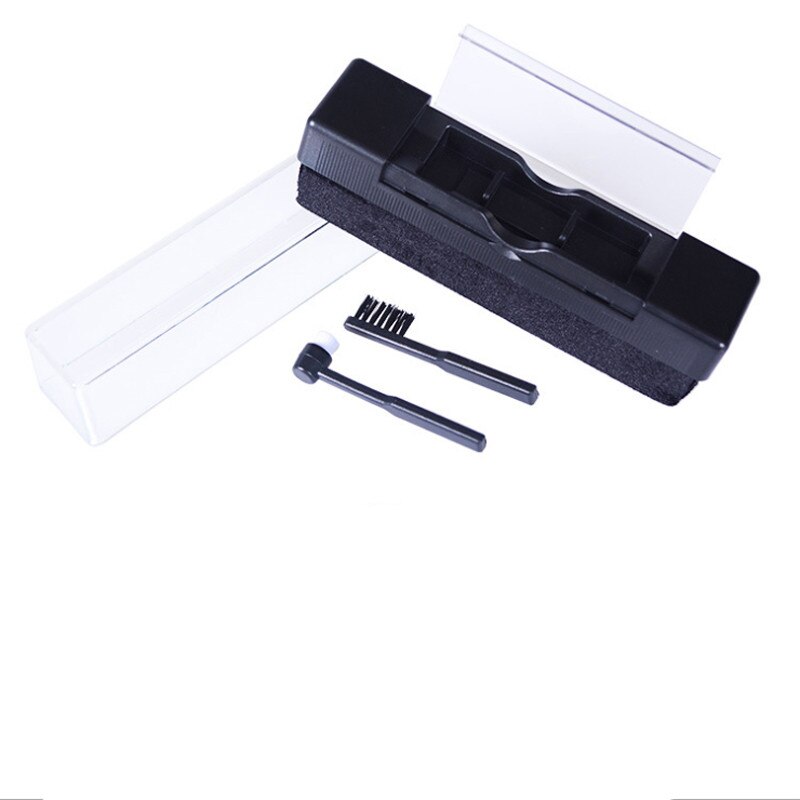 2 in 1 Combination Vinyl Record Cleaning Brush Set Stylus Anti-static Velvet Turntables Cleaner Kit For Phonograph