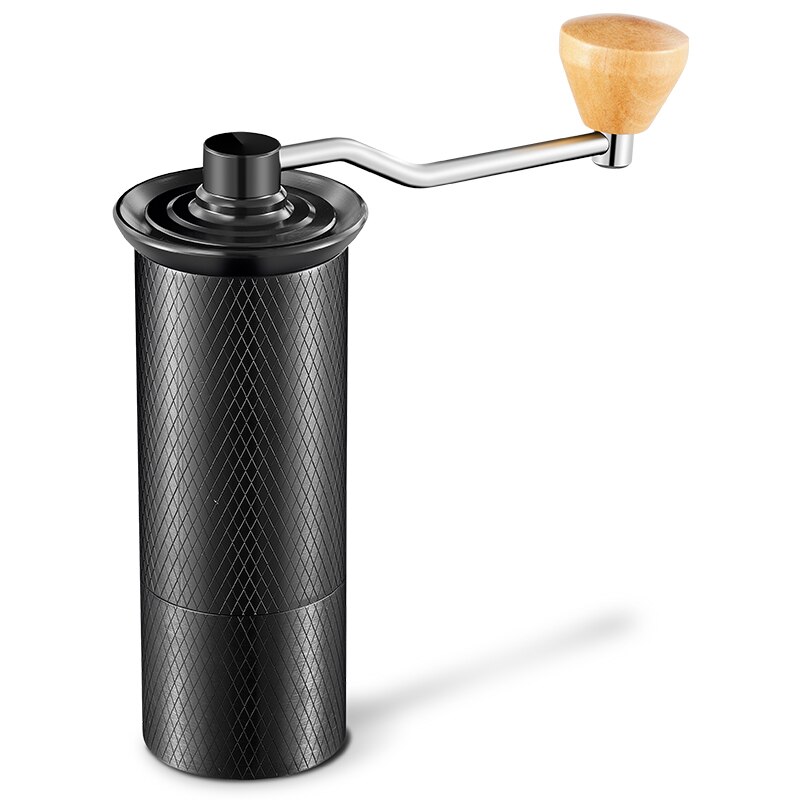 45MM Manual Coffee grinder Stainless steel Burr grinder Conical Coffe bean miller Manual Coffee Milling machine: HZ-SDCFJ-BLACK-01B