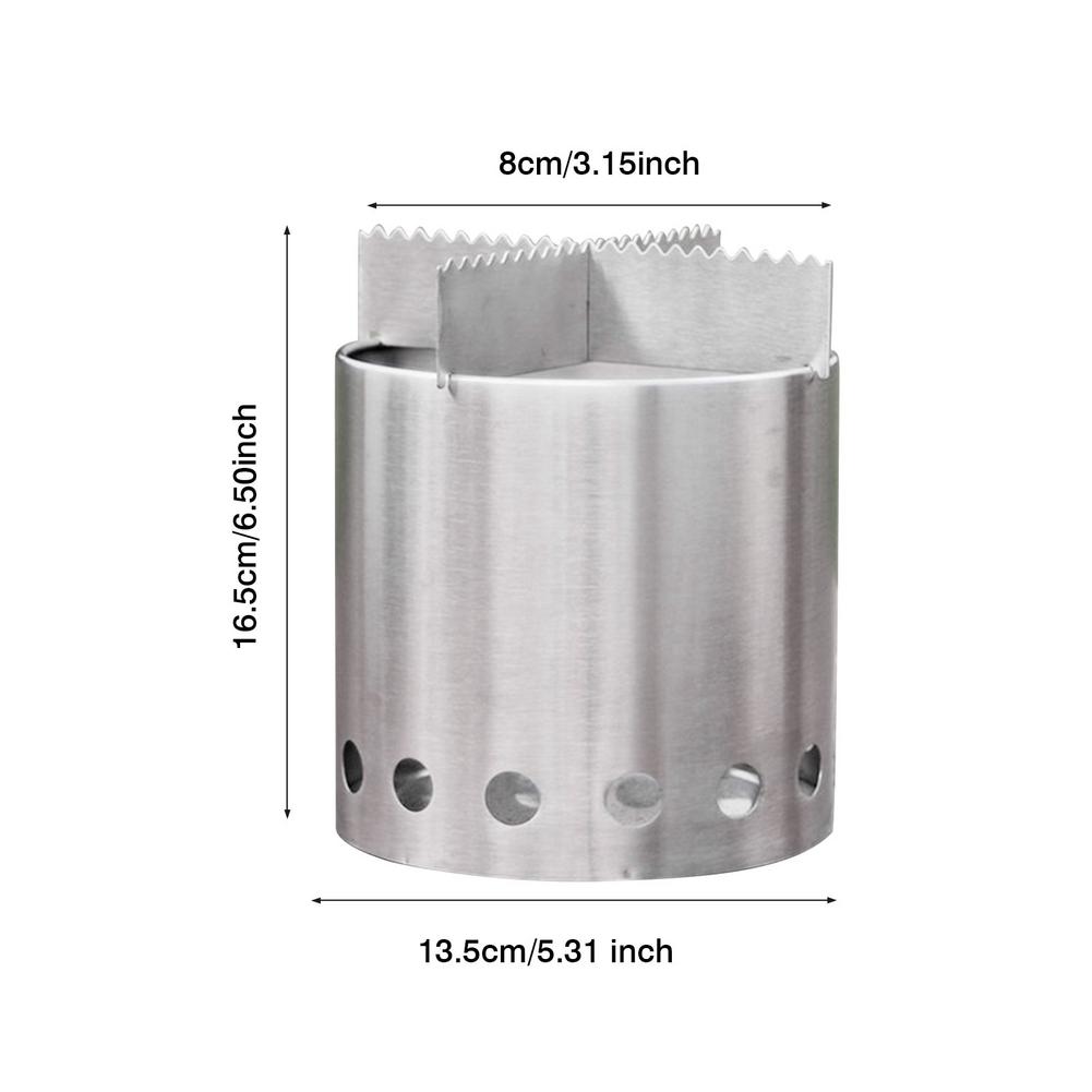 Outdoor Fireplace Stainless Steel Multi-purpose Mini Stove