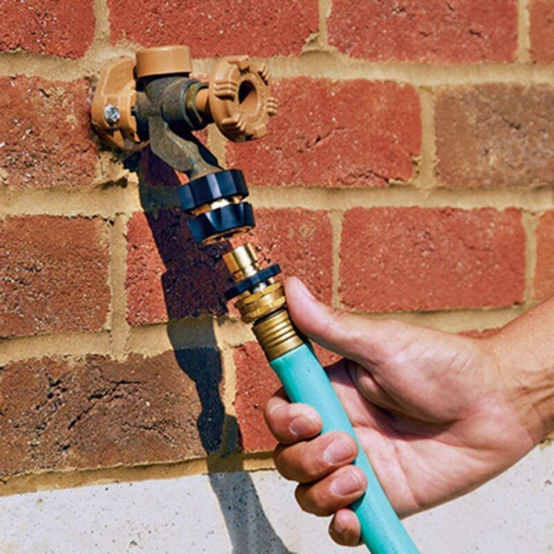 9PCS Garden Hose Quick Connector Male and Female Garden Hose Fitting Quick Connector