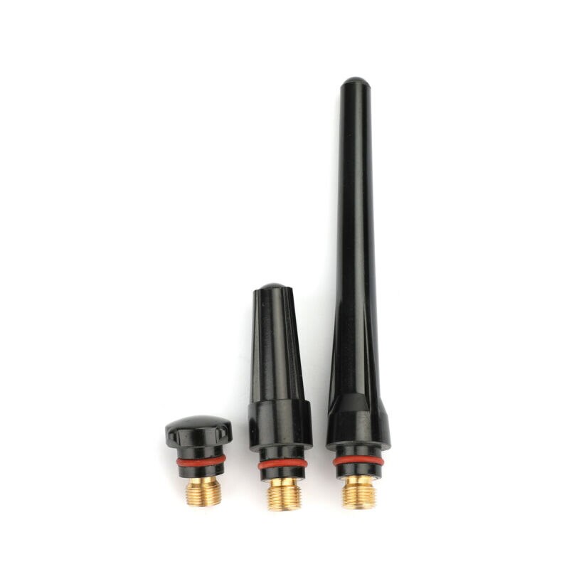 31Pcs TIG Welding Torch Stubby Gas Lens # 12 Pyrex Glass Cup Kit For WP-17/18/26 Welding Accessories