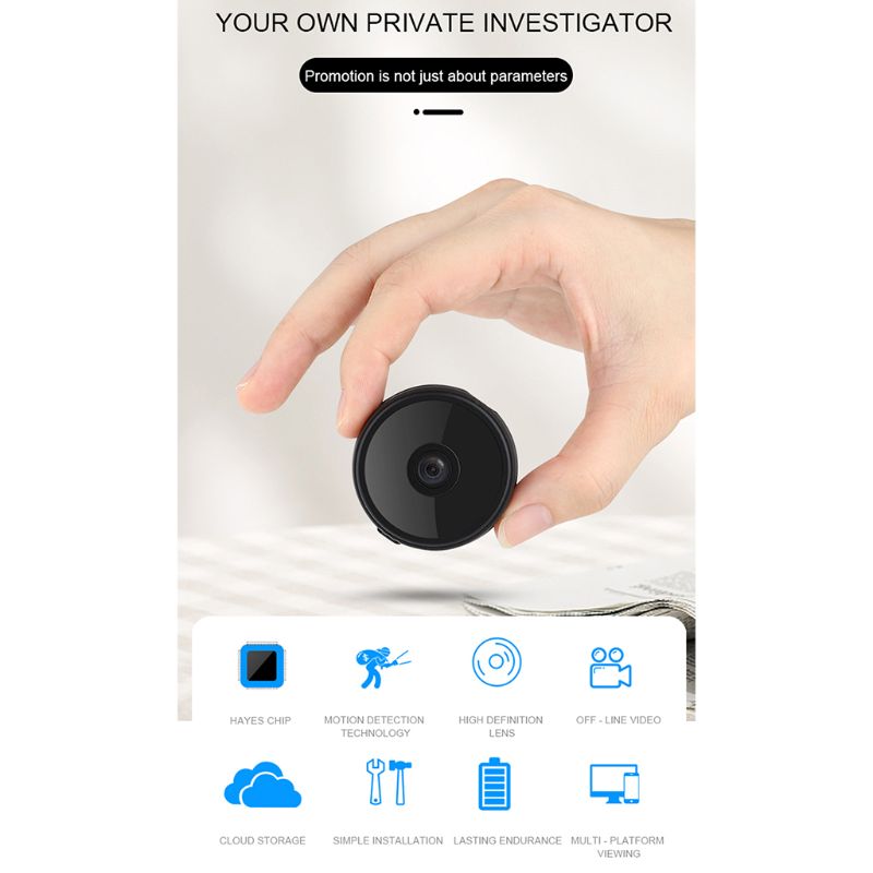 Q13 H D 1080P WiFi Steuer 150 Grad Weitwinkel Vergleichbar Intelligente Kamera, Unterstützung TF