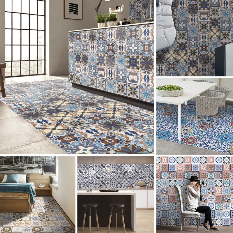 5M 3D Kitchen Wall Sticker Useful Self-adhesive Oil-proof Stickers Kitchen Cupboard Sticker Waterproof Selfadhesive Wallpaper