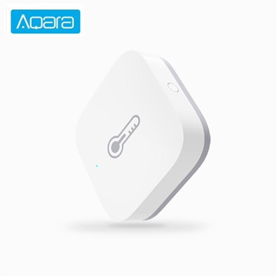 Xiaomi aqara smart temperatur fuktighet lufttrykk miljøsensor zigbee tilkobling smart hjem for mijia app mi hjem