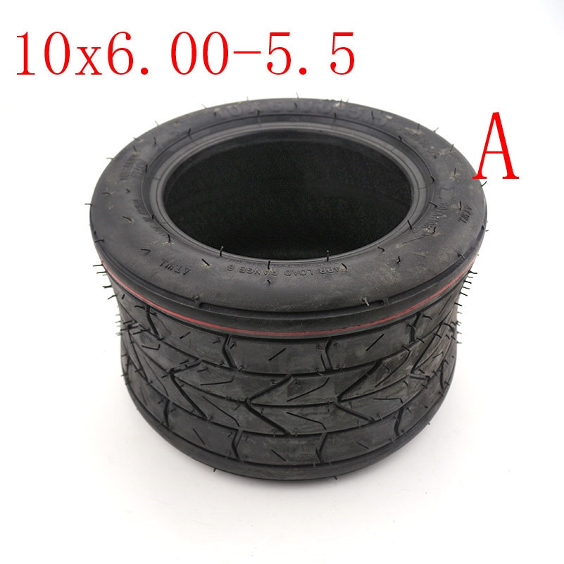 10x6.00-5.5 Small Motorcycle Tubeless Tire Electric Vehicle Wheel Motor Special Vacuum Tyres Egg Car Small Tire