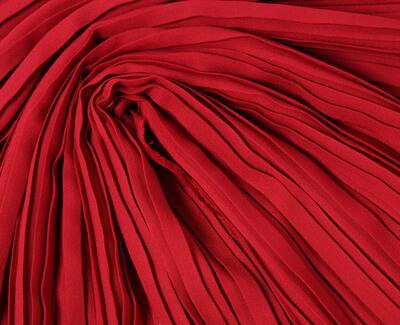 2 Meter 150 cm 59 "breite grau plissee Chiffon stoff perle garn stoff MM96: 2 Wein rot