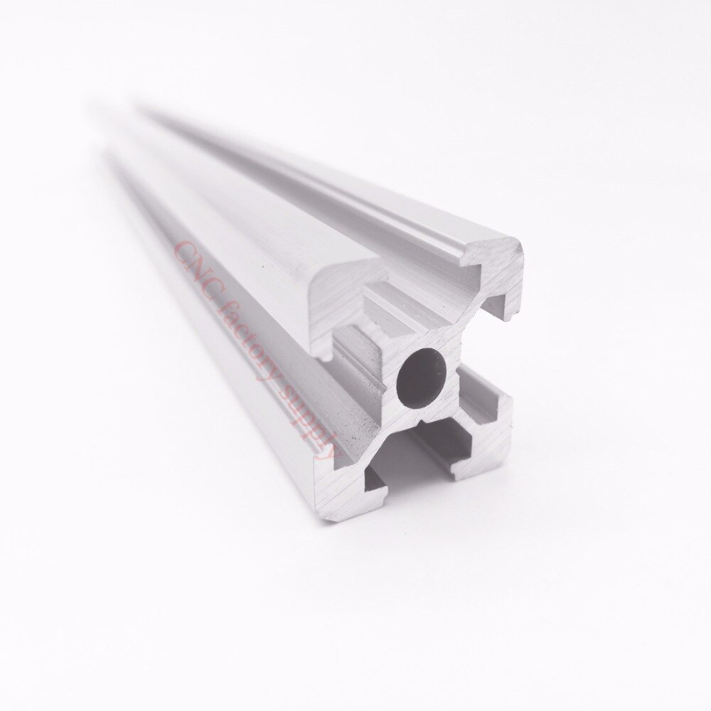 Cnc 3d printerdele aluminiumsprofil europæisk standard anodiseret lineær skinne aluminiumsprofil ekstrudering til 3d