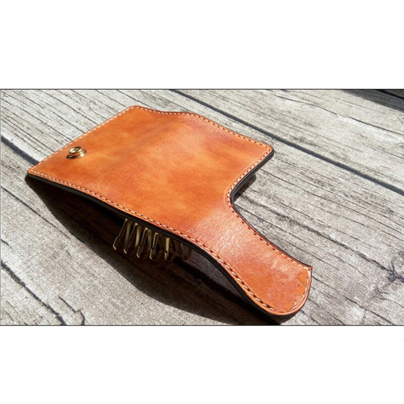 DONYAMY 1Pcs DIY Leather Handcraft Acrylic Keyring Key Chain Wallet Stencil Template