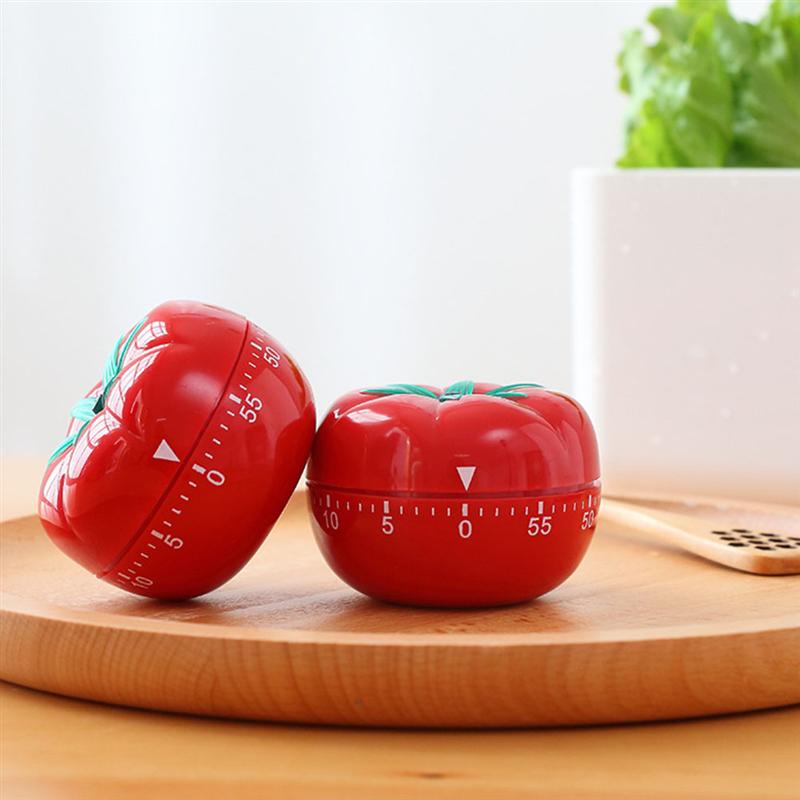2pcs Tomato Timer Kitchen Cooking Timers Mechanical Cooking Timers Tomato Timer Kitchen Timer Reminder