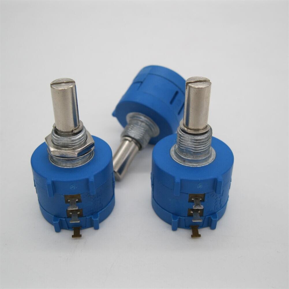 3590s-2-201L 3590s 200 ohm potentiometer switch 10 ring precision adjustable resistor multi turn potentiometer Multiturn
