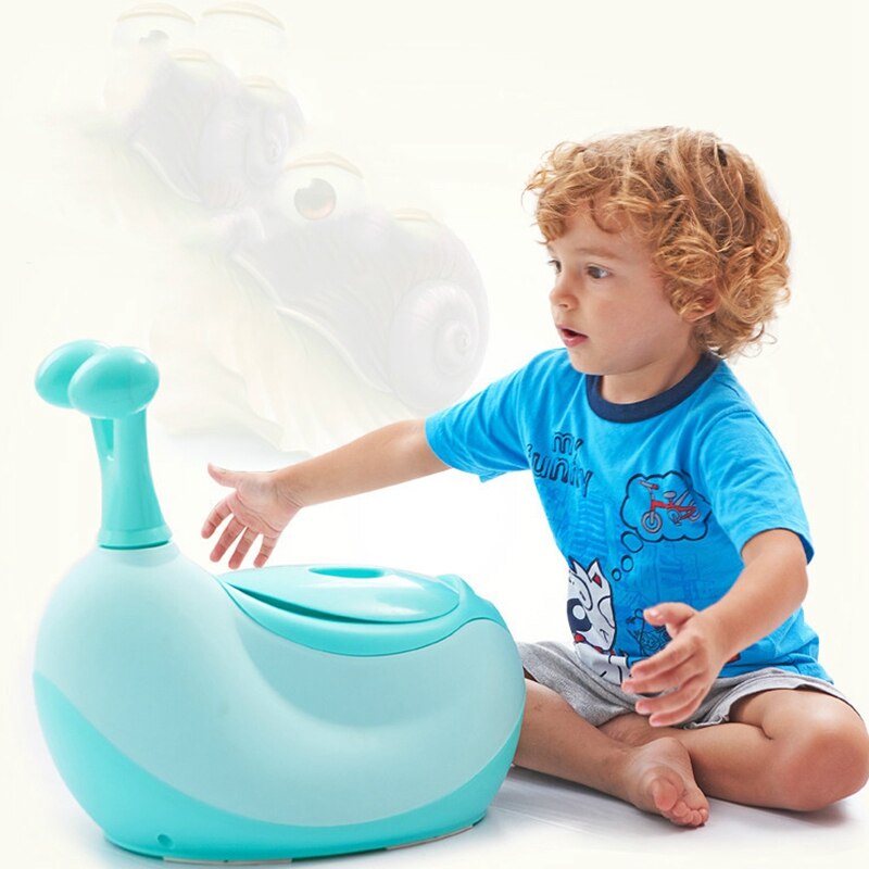 Draagbare pot baby toiletbril pot kom schattige kinderpot kinderen pp trainingsbroek jongen meisjes comfortabele rugleuning toiletpot