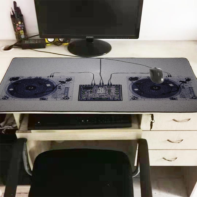 Mairuige DJ Hand Drive Pad Notebook Computer Mouse Pad High-end Gaming Large Mouse Pad Lock Edge Mouse Mat for CSGO DOTA LOL