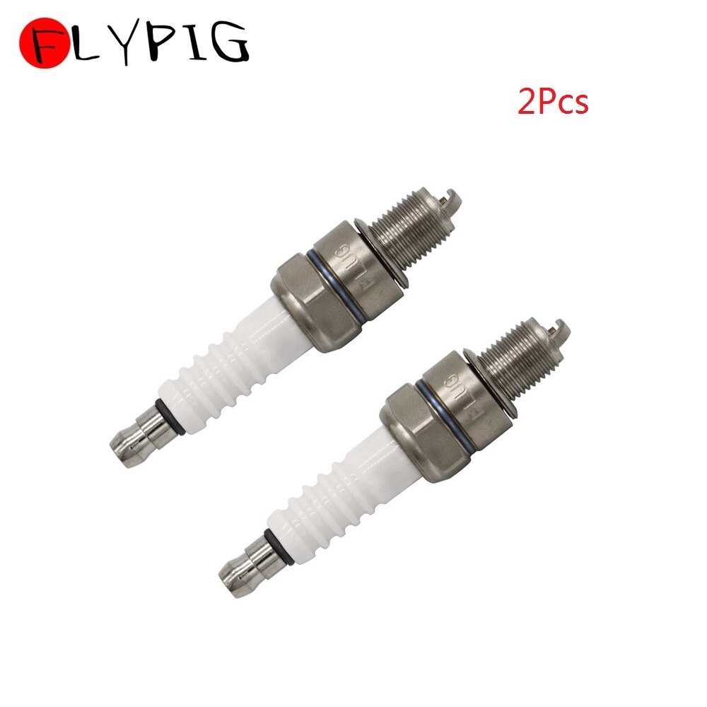 1Pcs Spark Plug Plugs CR7HSA XR80 XR100 XR CRF80 CRF for Honda XR100R 1989-2003 for TRX90 TTR50 TTR125 XVS125 CR7HSA: 2Pcs