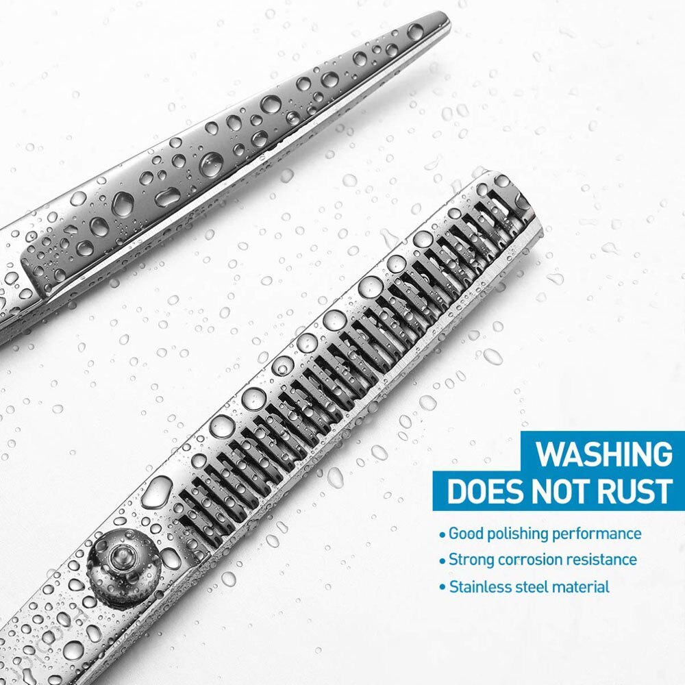 Haar Knippen Schaar Set Professionele Kappers Haar Kapper Dunner Barbershop Schaar Kit Salon Kam Clips Cape Voor Thuis