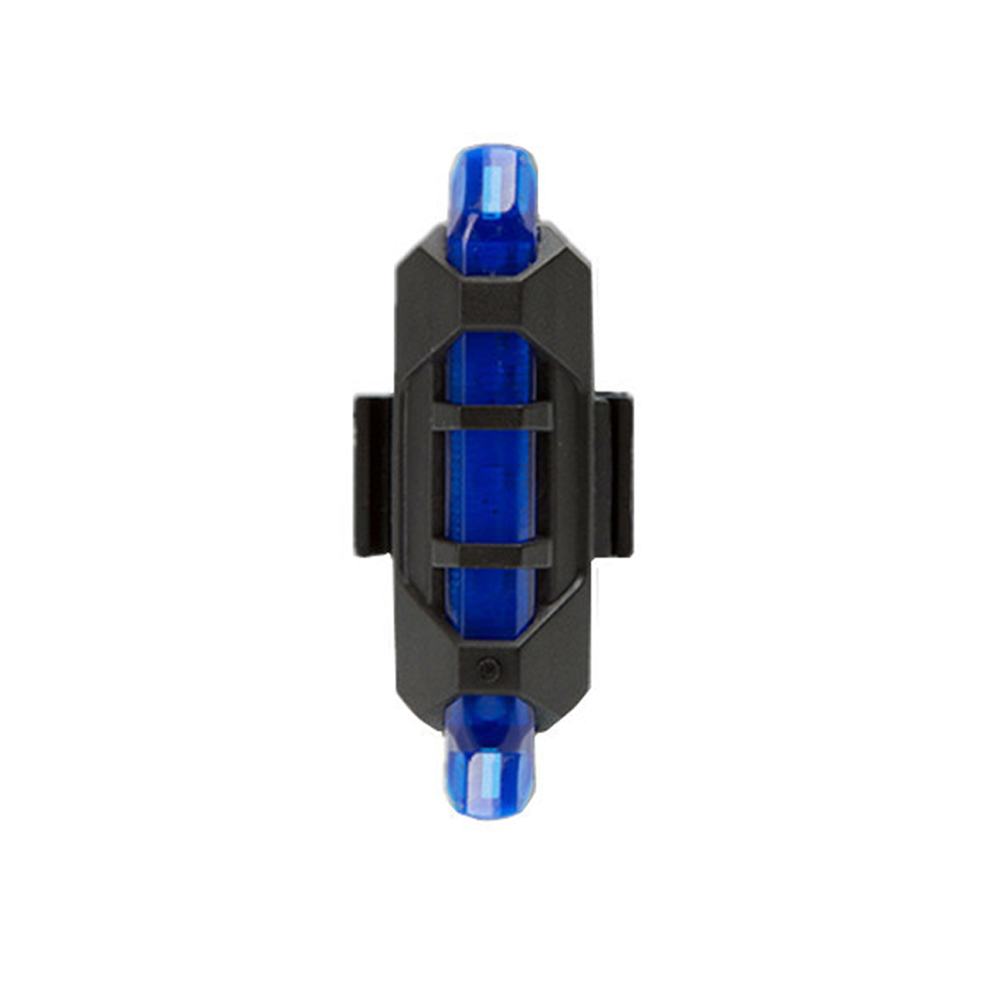 Luz trasera para bicicleta recargable por USB, fácil de instalar, 3 modos, accesorios de luz para bicicleta: Gris claro