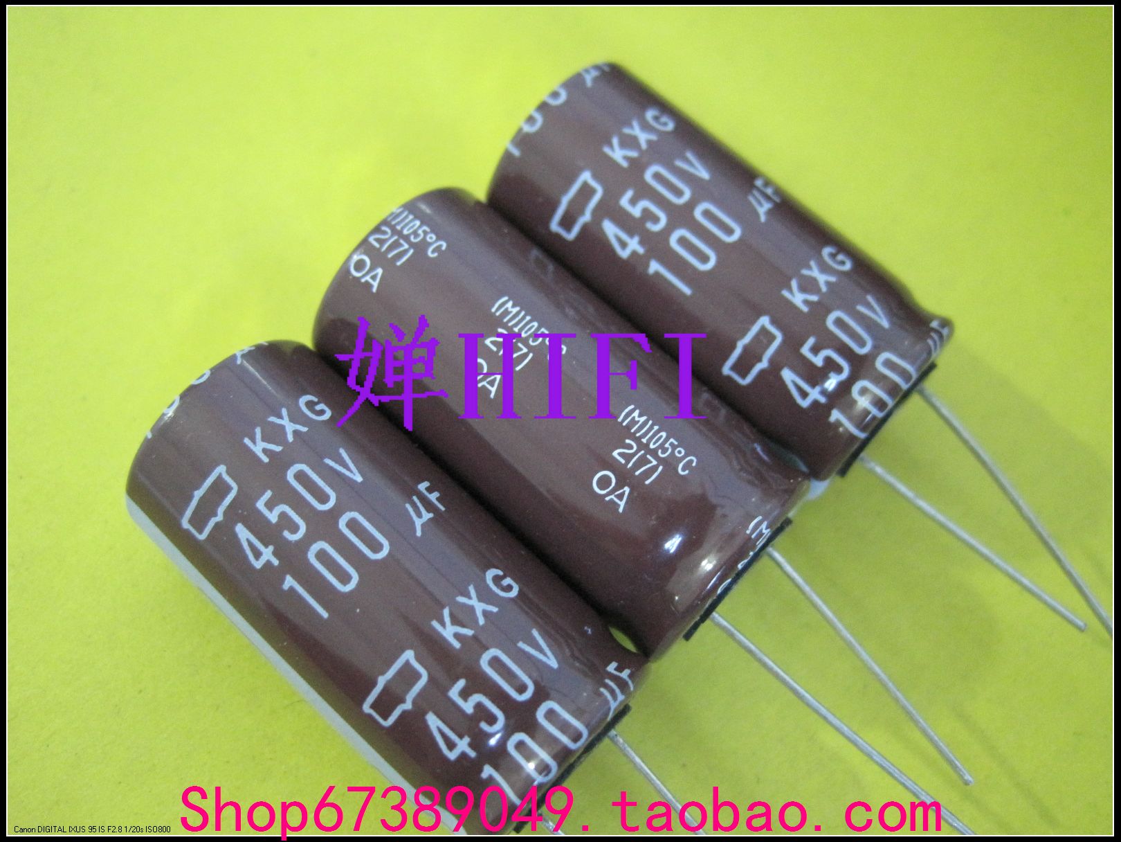 10pcs Nippon Kxg 450v100uf 18x35mm Ncc Electrolyti Grandado