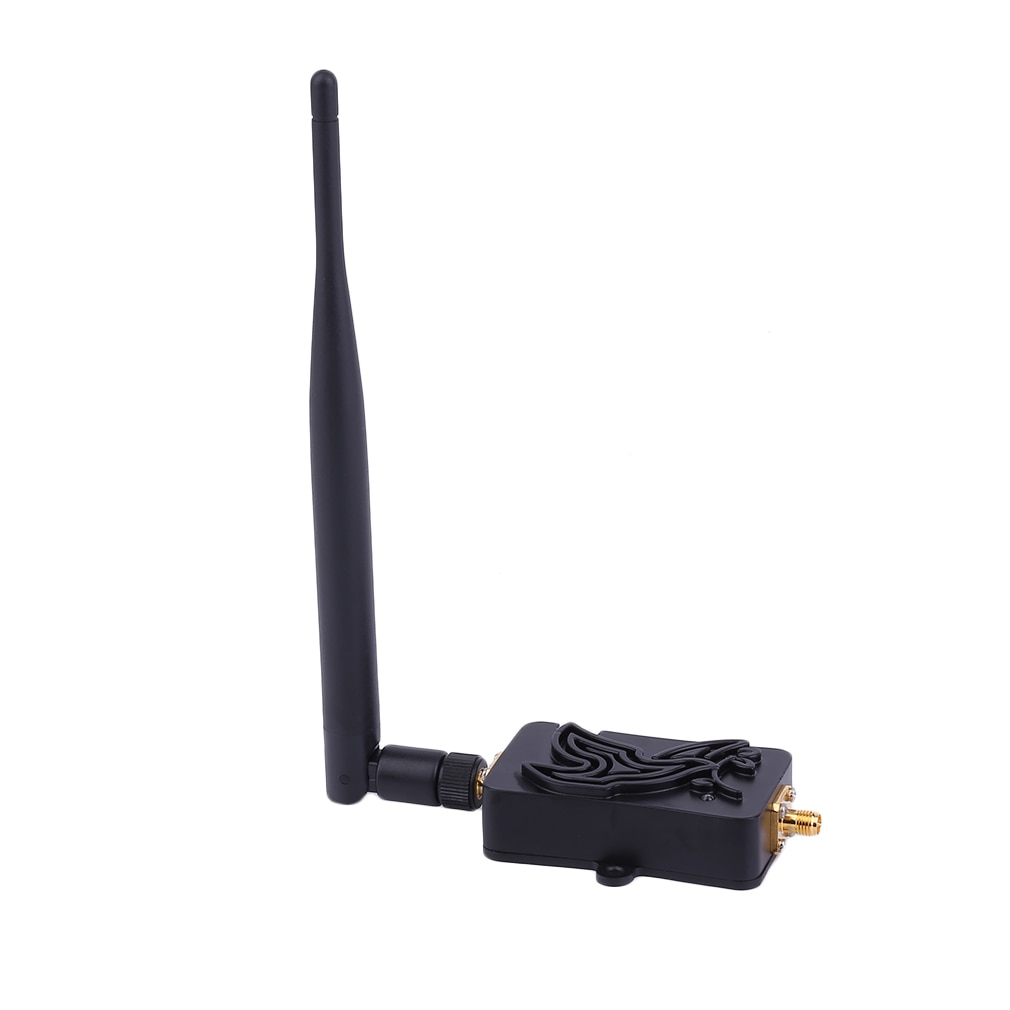 Profissional 2.4ghz 4w wifi amplificador de banda larga sem fio roteador faixa potência impulsionador sinal para roteador wi-fi