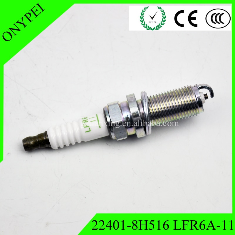 4-6pcs 22401-8H516 LFR6A11 3672 Spark Plug For Yamaha F115 F225 F250 F300 Nissan Almera Primera LF115/250/300 LFR6A-11