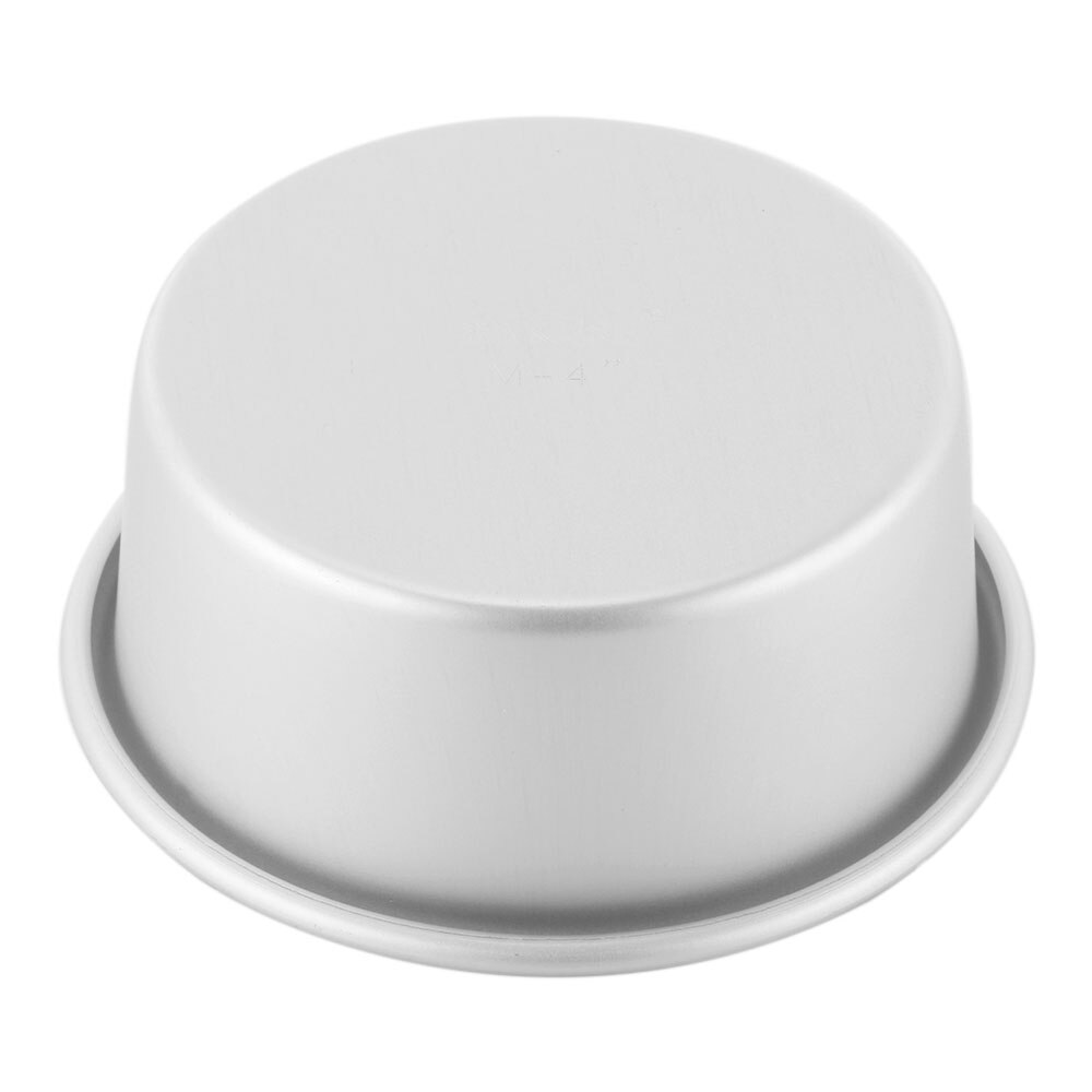 4/6Inch Round Cake Baking Mould Pan Tin Mold Tray Pastry Cake Decorating Tool Aluminum Alloy Round Kitchen Baking Pastry Tool
