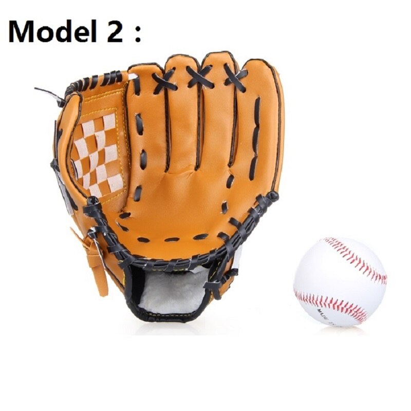 ZYMFOX Baseball Glove Catcher Gloves Softball Right Hand Gloves Exercise Equipment Sport Training Accessories Left/Right Hand