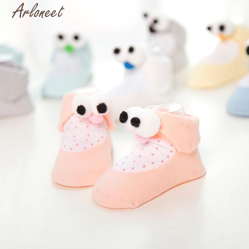 Chaussettes en coton pour bébés garçons et filles | 2 paires de chaussettes mignonnes à la , bébés garçons et filles, -né enfants