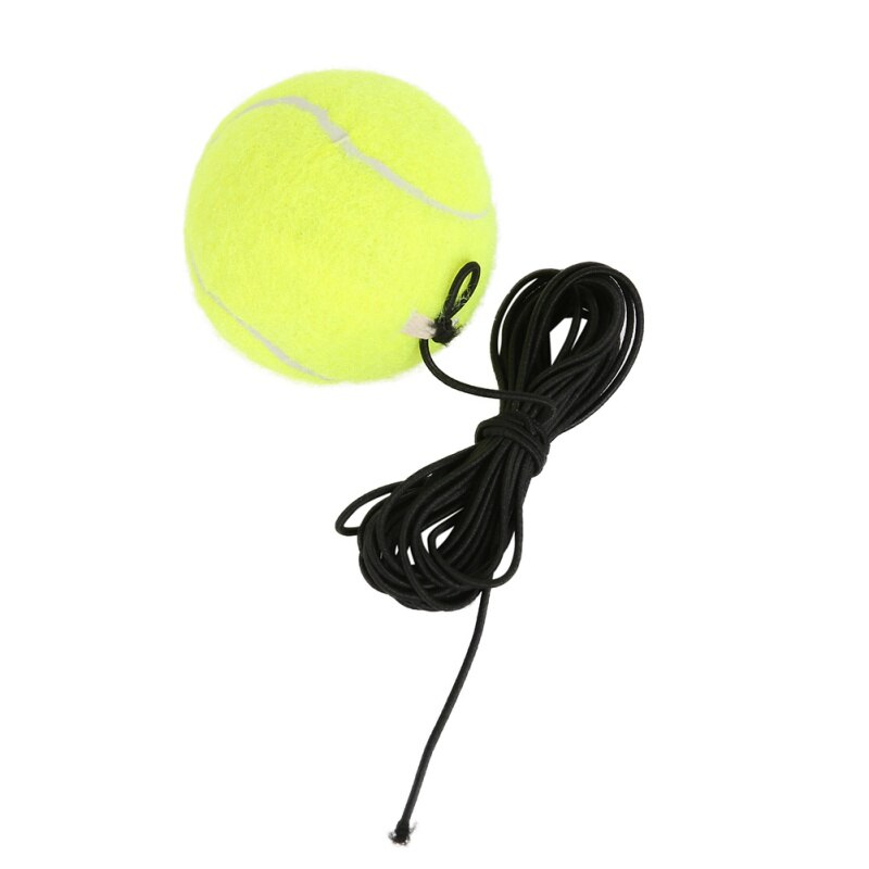 Tennis Training Ball with Rubber Band for Training Beginner Tennis Ball Elastic Rubber Band Ball Tennis Training