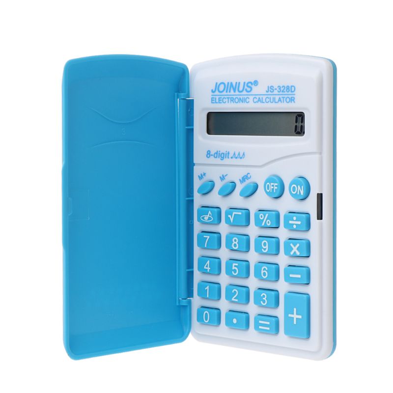 Brand and Mini Student Pocket Battery Powered 8-Digit Electronic School Office Calculator