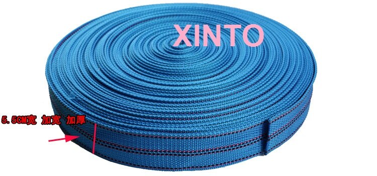 4CM---50M,yellow cargo lashing strap sling package ratchet tie down belt binder webbing sling.