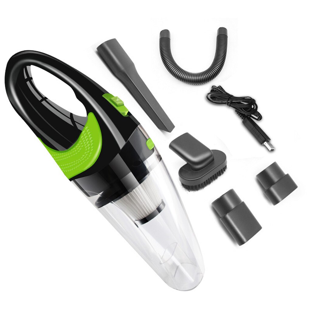 Autopölynimuri autoon kannettava pölynimuri kädessä pidettävä 12v 120w mini autopölynimuri auto aspirador coche: 2