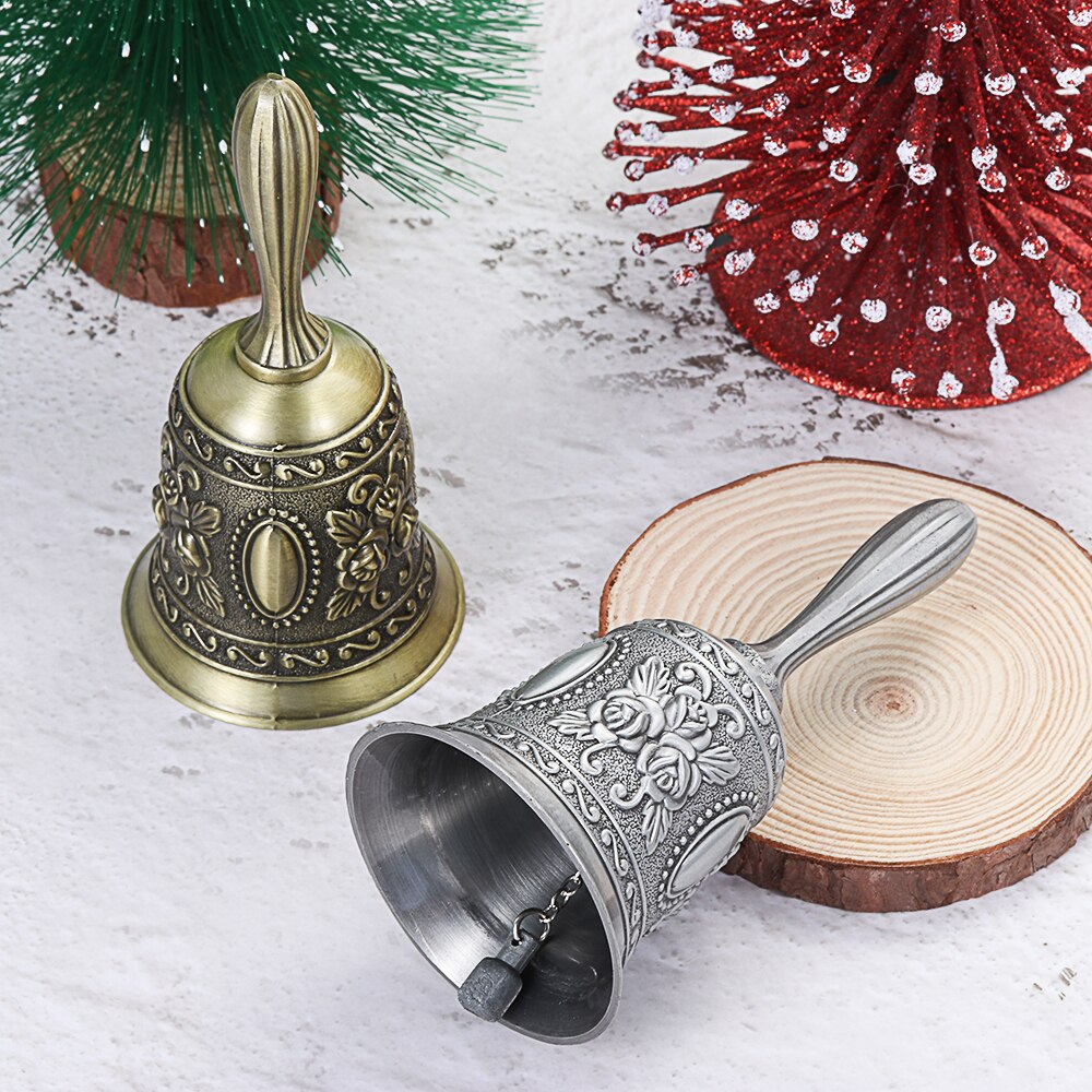 Jaar Party Vier Rammelaar Kerst Handbell Jingle Rlngtones Winkel Winkel Service Hand Bells Festival Levert Xmas Decor